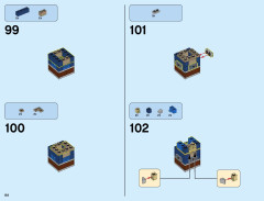LEGO 10253 instructions page 84 – build guide