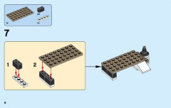 LEGO 10254 instructions page 8 – build guide
