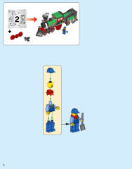 LEGO 10254 instructions page 2 – build guide