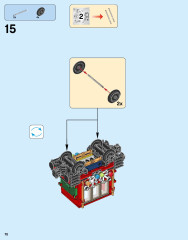 LEGO 10254 instructions page 70 – build guide