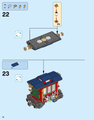 LEGO 10254 instructions page 74 – build guide