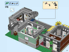 LEGO 10255 instructions page 127 – build guide
