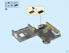 LEGO 10255 instructions page 145 – build guide