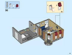 LEGO 10255 instructions page 155 – build guide