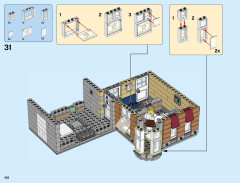 LEGO 10255 instructions page 156 – build guide