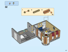 LEGO 10255 instructions page 157 – build guide