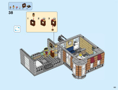 LEGO 10255 instructions page 163 – build guide