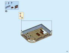 LEGO 10255 instructions page 179 – build guide