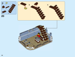 LEGO 10255 instructions page 186 – build guide
