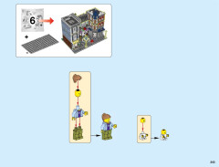 LEGO 10255 instructions page 243 – build guide