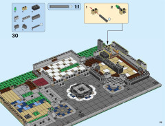 LEGO 10255 instructions page 29 – build guide