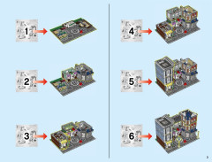 LEGO 10255 instructions page 3 – build guide