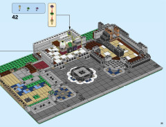 LEGO 10255 instructions page 35 – build guide