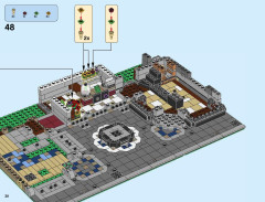 LEGO 10255 instructions page 38 – build guide