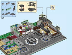 LEGO 10255 instructions page 40 – build guide