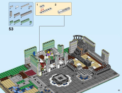 LEGO 10255 instructions page 43 – build guide