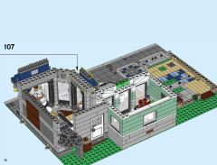 LEGO 10255 instructions page 72 – build guide