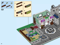 LEGO 10255 instructions page 86 – build guide