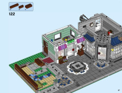 LEGO 10255 instructions page 87 – build guide