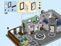LEGO 10255 instructions page 93 – build guide