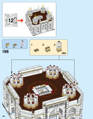 LEGO 10256 instructions page 128 – build guide