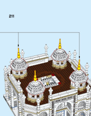 LEGO 10256 instructions page 133 – build guide
