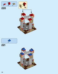 LEGO 10256 instructions page 140 – build guide