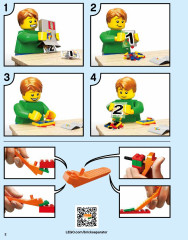 LEGO 10256 instructions page 2 – build guide