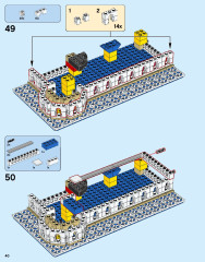 LEGO 10256 instructions page 40 – build guide