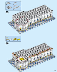 LEGO 10256 instructions page 43 – build guide