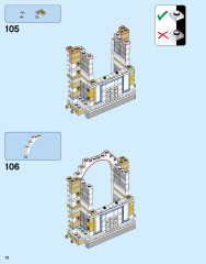 LEGO 10256 instructions page 72 – build guide