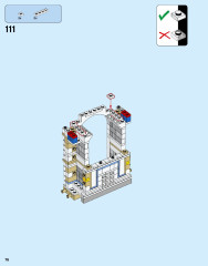 LEGO 10256 instructions page 76 – build guide