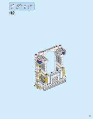 LEGO 10256 instructions page 77 – build guide
