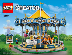 LEGO 10257 instructions page 1 – build guide
