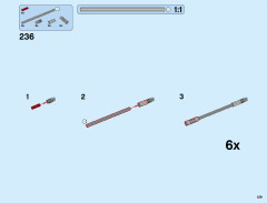 LEGO 10257 instructions page 129 – build guide