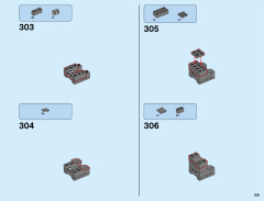 LEGO 10257 instructions page 159 – build guide