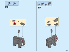 LEGO 10257 instructions page 167 – build guide