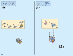 LEGO 10257 instructions page 184 – build guide
