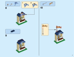 LEGO 10257 instructions page 7 – build guide