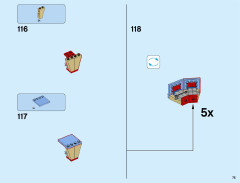 LEGO 10257 instructions page 75 – build guide