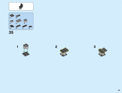 LEGO 10258 instructions page 35 – build guide
