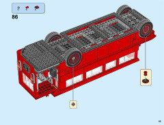 LEGO 10258 instructions page 85 – build guide