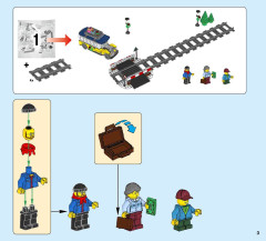 LEGO 10259 instructions page 3 – build guide