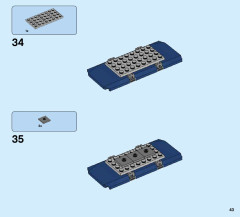 LEGO 10259 instructions page 43 – build guide