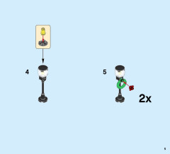 LEGO 10259 instructions page 5 – build guide