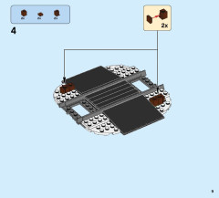 LEGO 10259 instructions page 9 – build guide