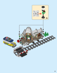 LEGO 10259 instructions page 61 – build guide