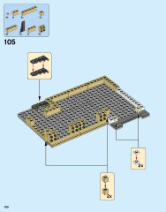 LEGO 10260 instructions page 100 – build guide