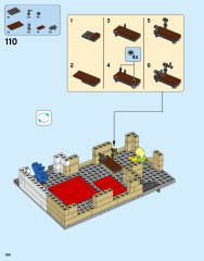 LEGO 10260 instructions page 104 – build guide
