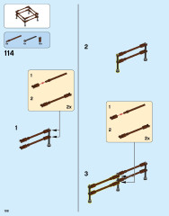 LEGO 10260 instructions page 108 – build guide